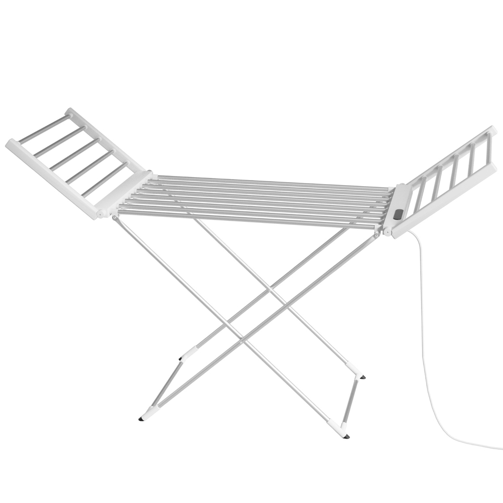 Devanti Foldable Heated Towel Rail with 24H Timer