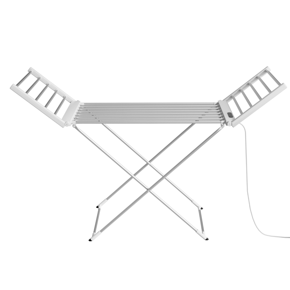 Devanti Foldable Heated Towel Rail with 24H Timer view 3
