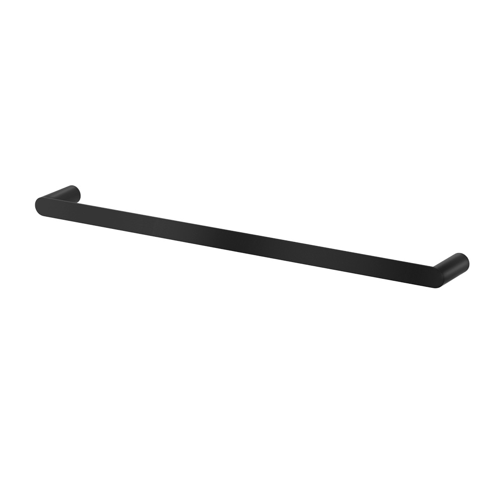 Towel Rail Rack Holder Single 600mm Wall Mounted Steel