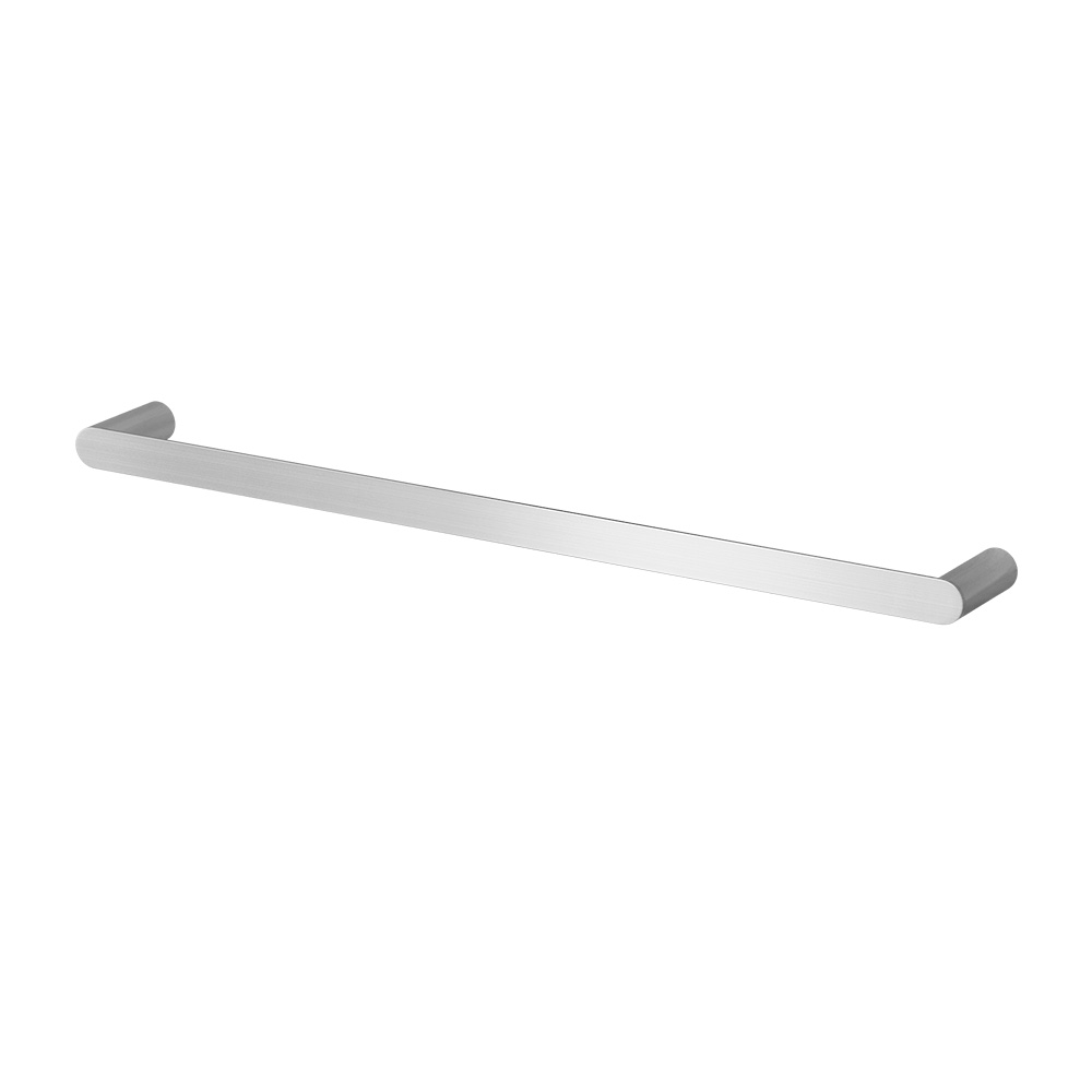 Towel Rail Rack Holder Single 600mm Wall Mounted Steel view 5