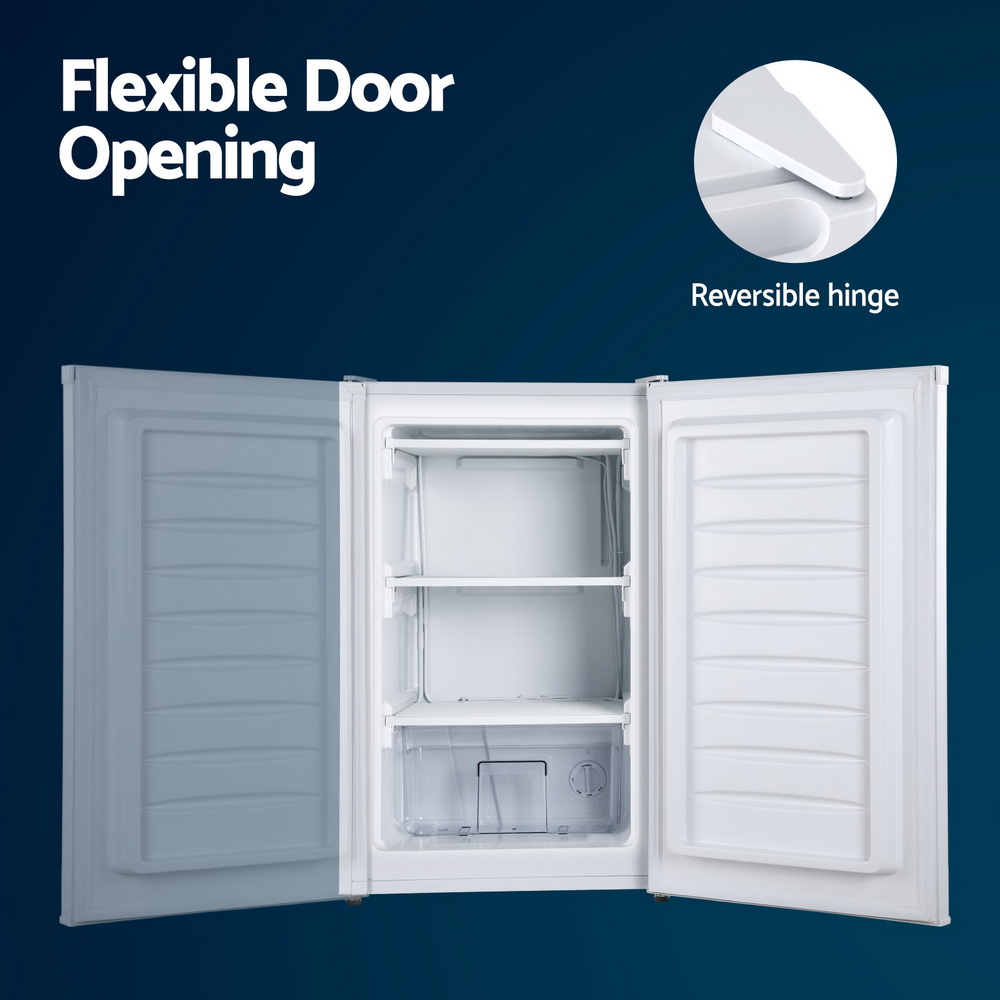 Devanti 81L Upright Freezer White view 5