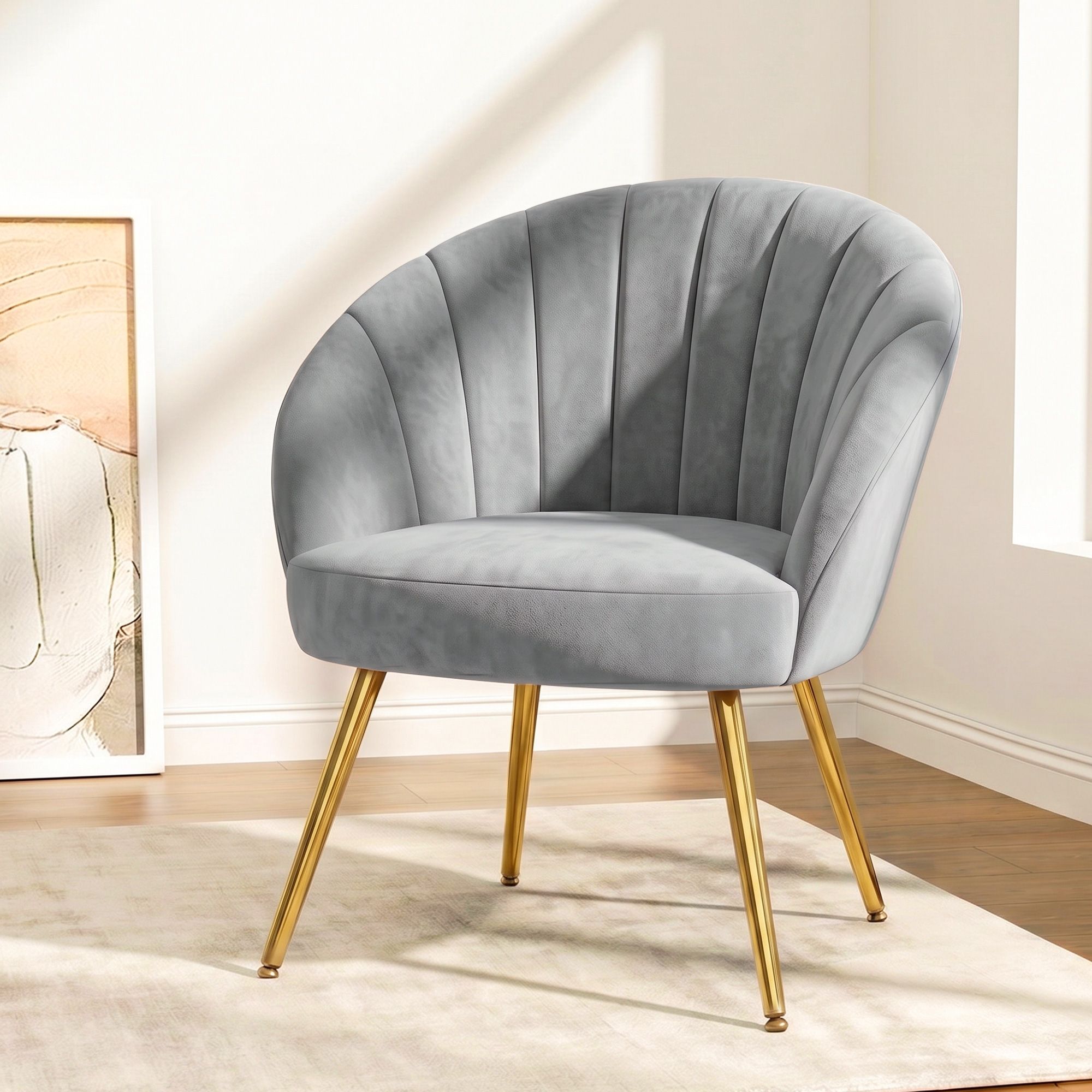 Artiss Eloise Velvet Armchair in 2 Colours
