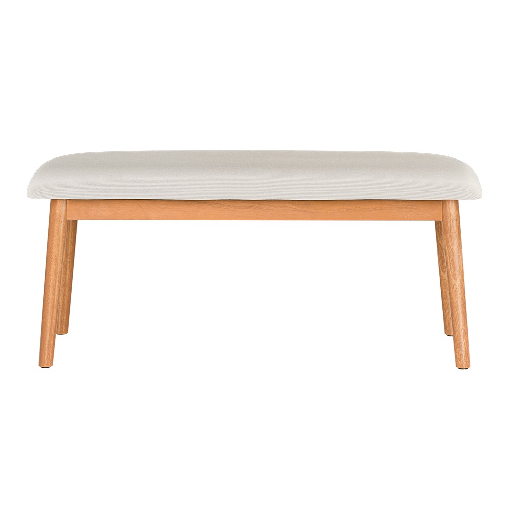 Artiss Nina Upholstered Dining Bench 106cm view 3