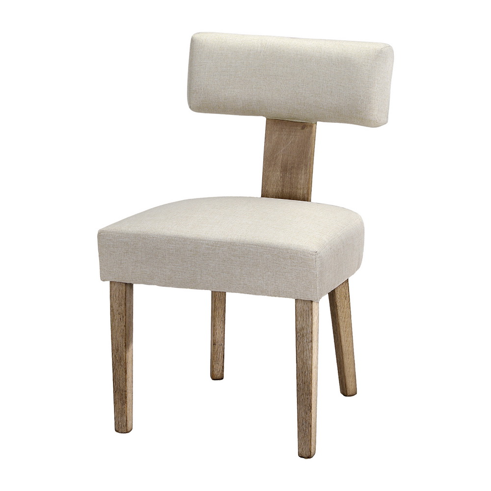 Artiss Milford Linen Dining Chairs, Single or Set of 2, Beige