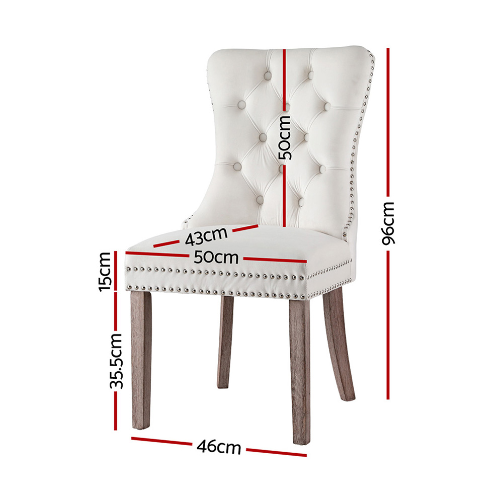 Artiss Dining Chairs in Multiple Colours, Single or Set of 2 view 2