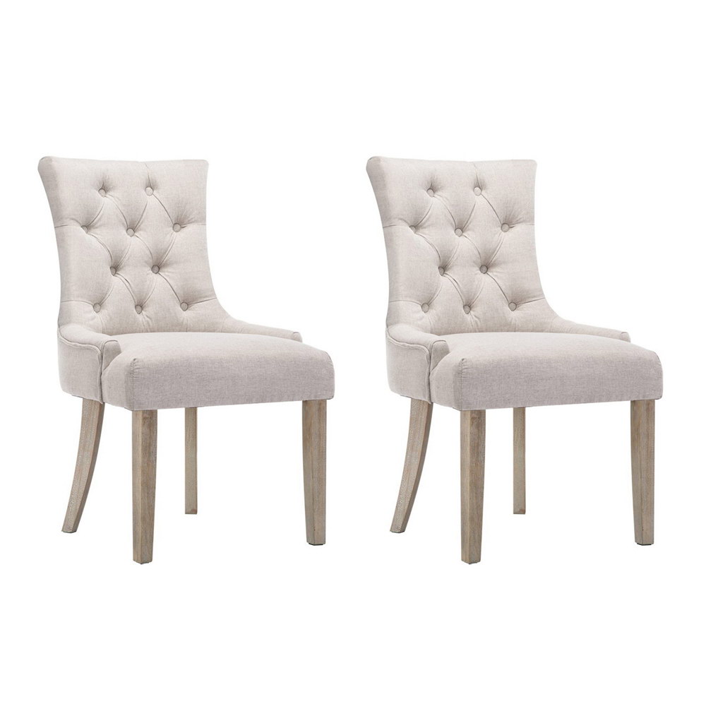 Artiss Cayes French Provincial Dining Chairs, Set of 2 or 4