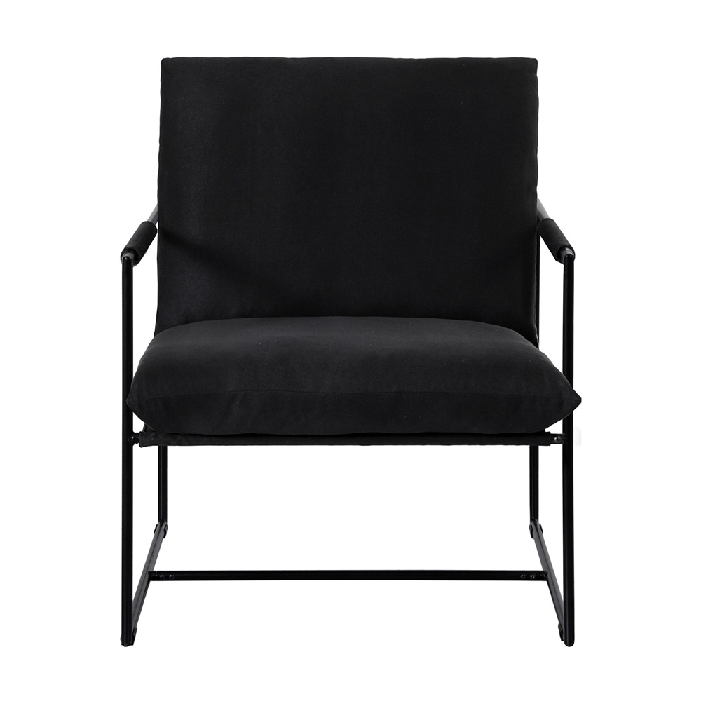 Artiss Sling Armchair Black view 3