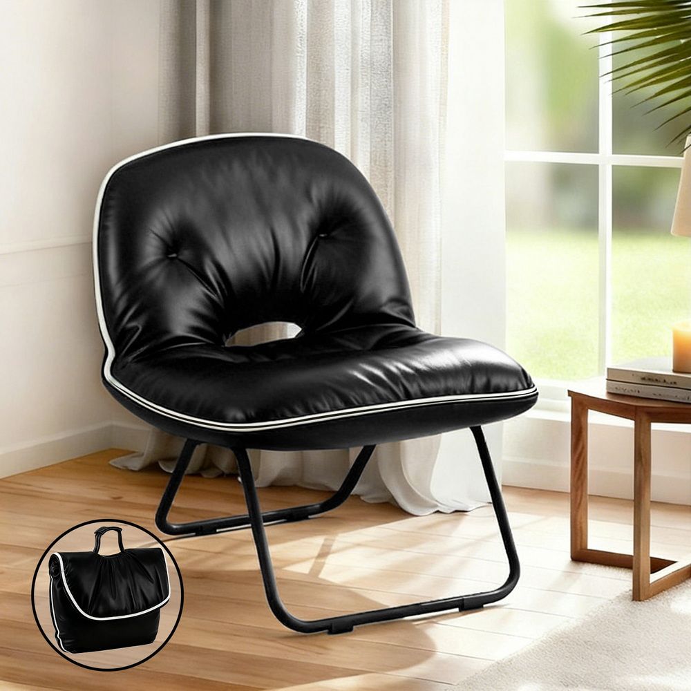 Artiss Foldable 2-in-1 Armchair Portable in 2 Colours