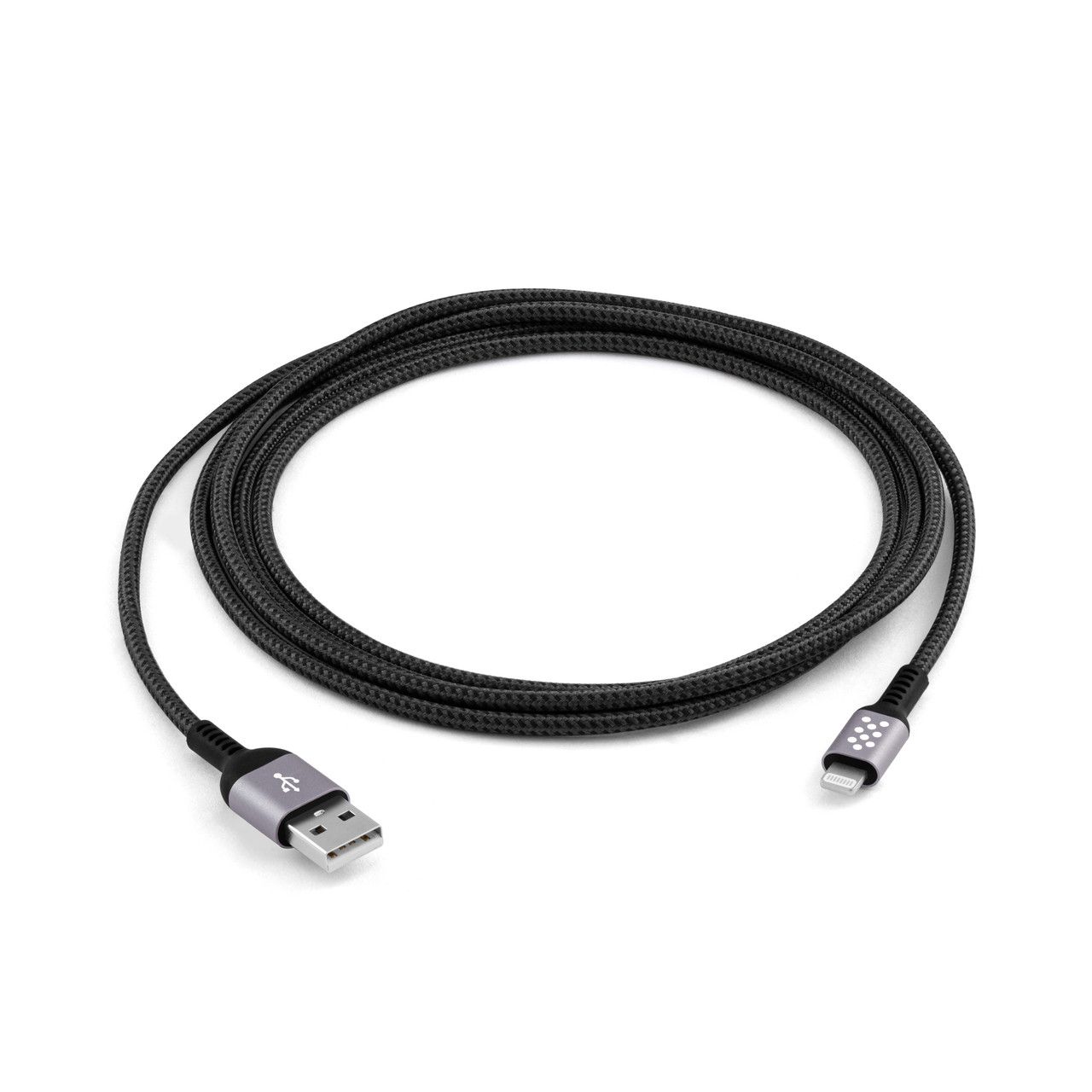 Lightning Cable 2 Pack 20cm 2m Black view 4