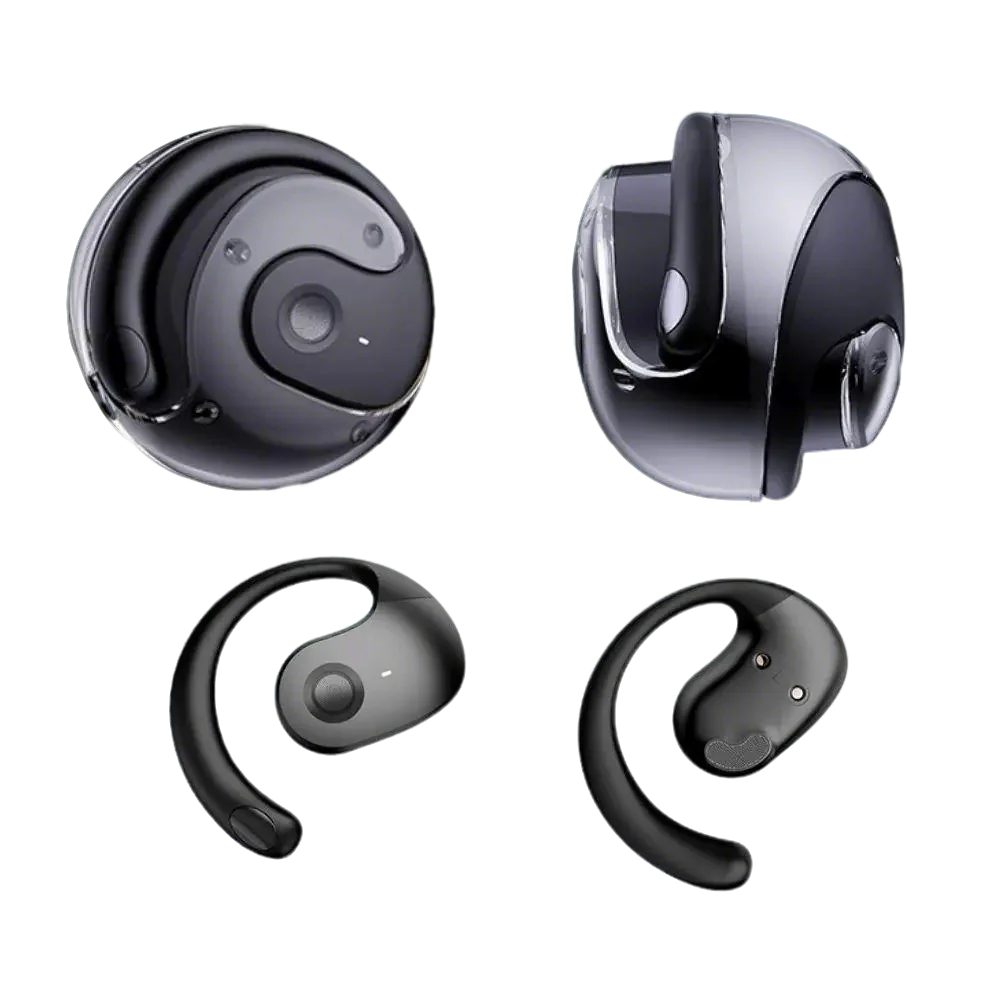 Open Ear Wireless Headphones Earphones Bluetooth 5.4 On Ear Sport Gym Earbuds