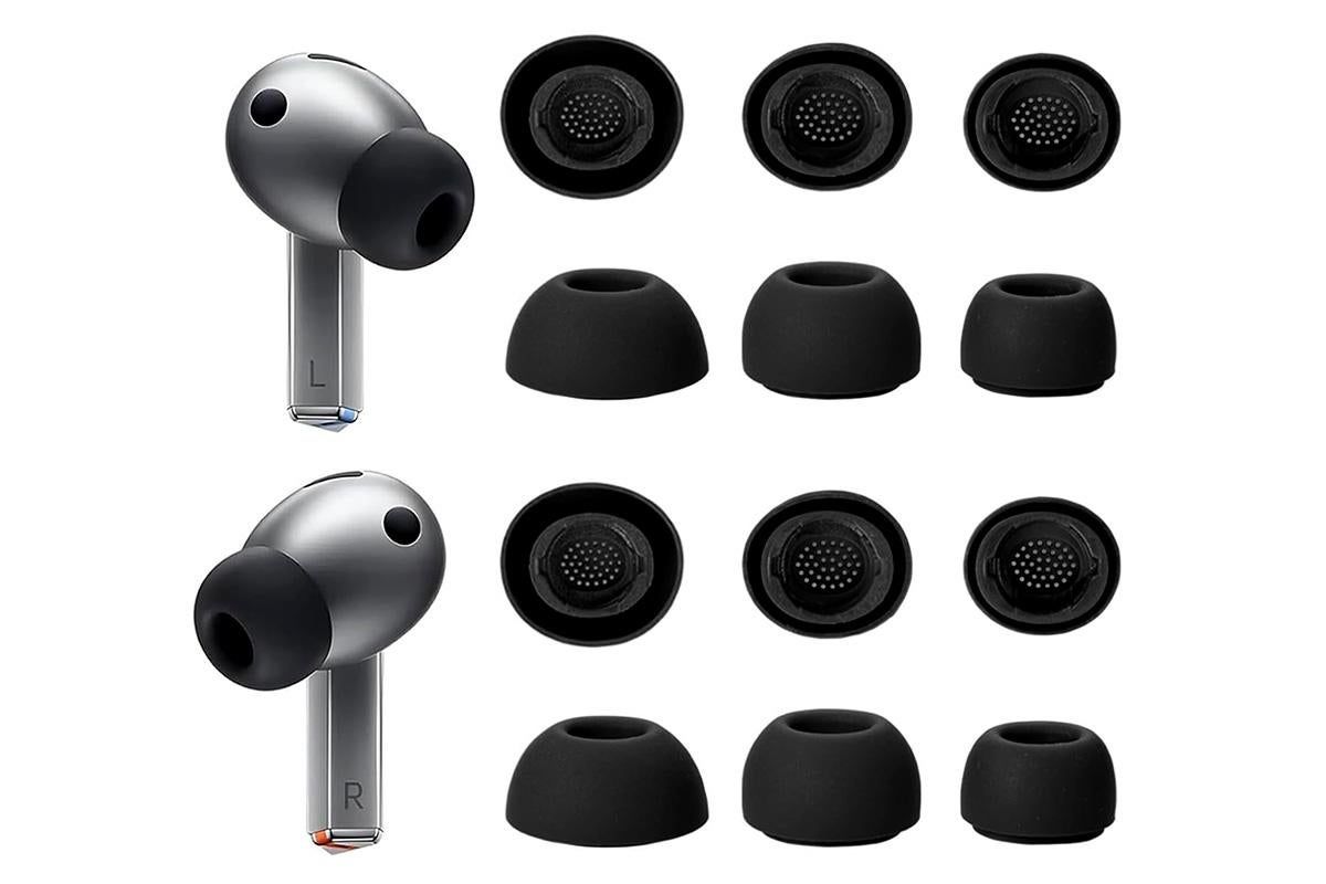 12Pcs Silicone Ear Tips for Samsung Galaxy Buds3 Pro Earbud Covers