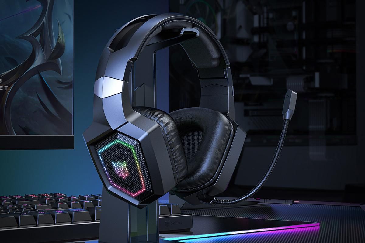 2.4GHz Wireless Gaming Headset with Flip Microphone for PC view 5