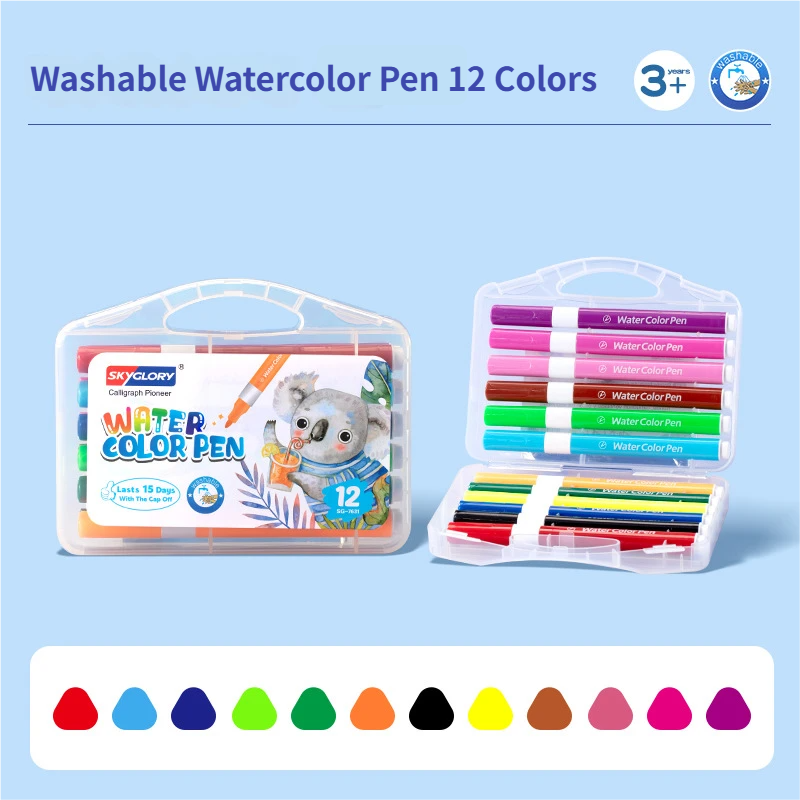 Kids Giant Coloring Roll + Markers Set view 5