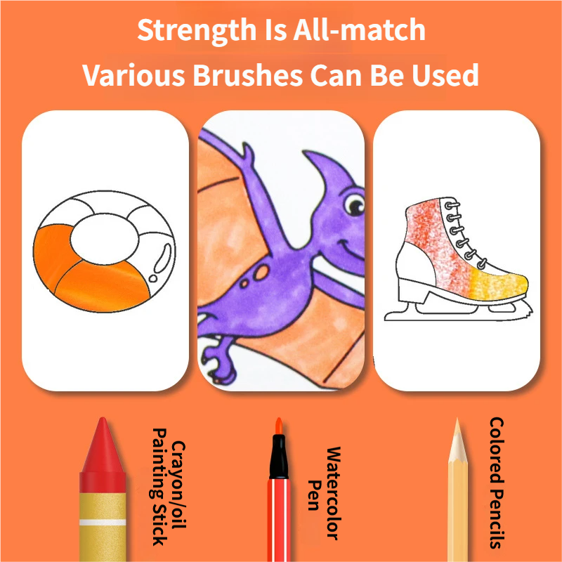 Kids Reusable Coloring Paper Roll view 8