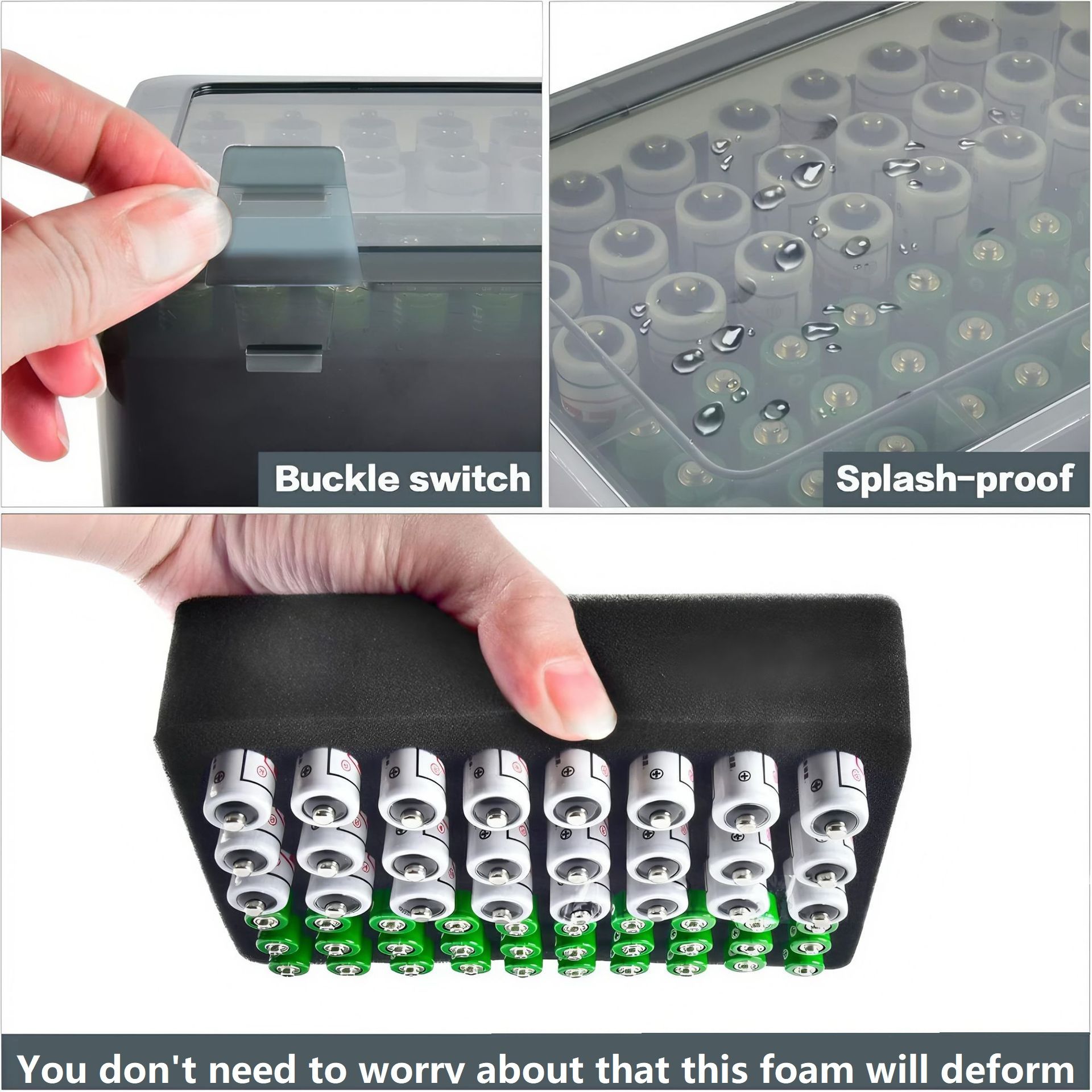 AA/AAA Battery Storage Case view 4