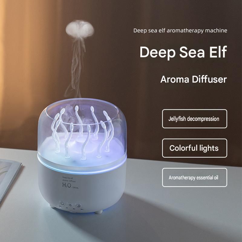 Jellyfish Humidifier + Tapestry Duo Set view 2