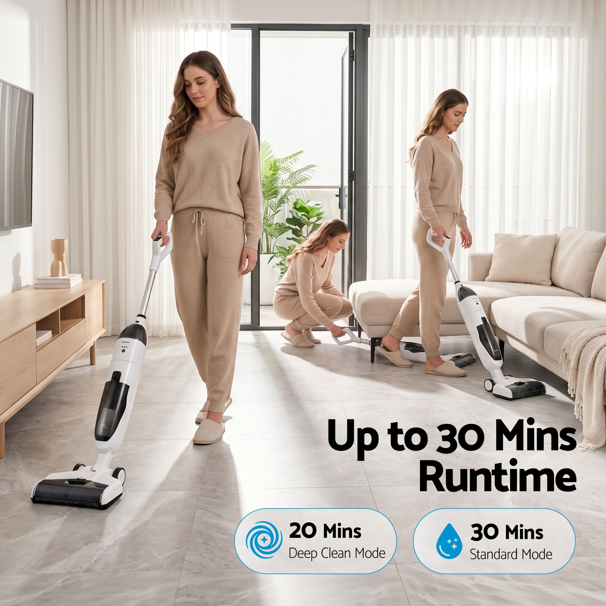 Devanti Wet Dry Stick Vacuum Cleaner 200W view 5
