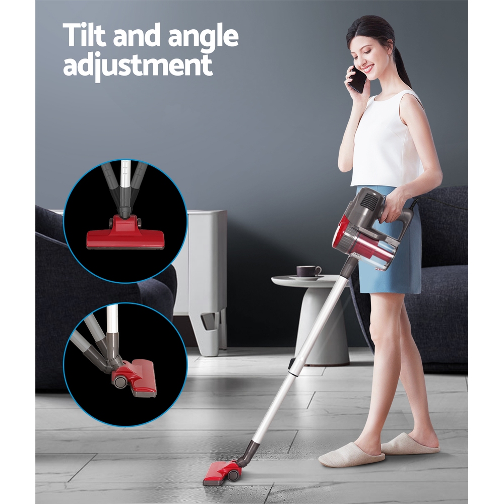 Devanti 500W Bagless Corded Stick Vacuum Cleaner view 4