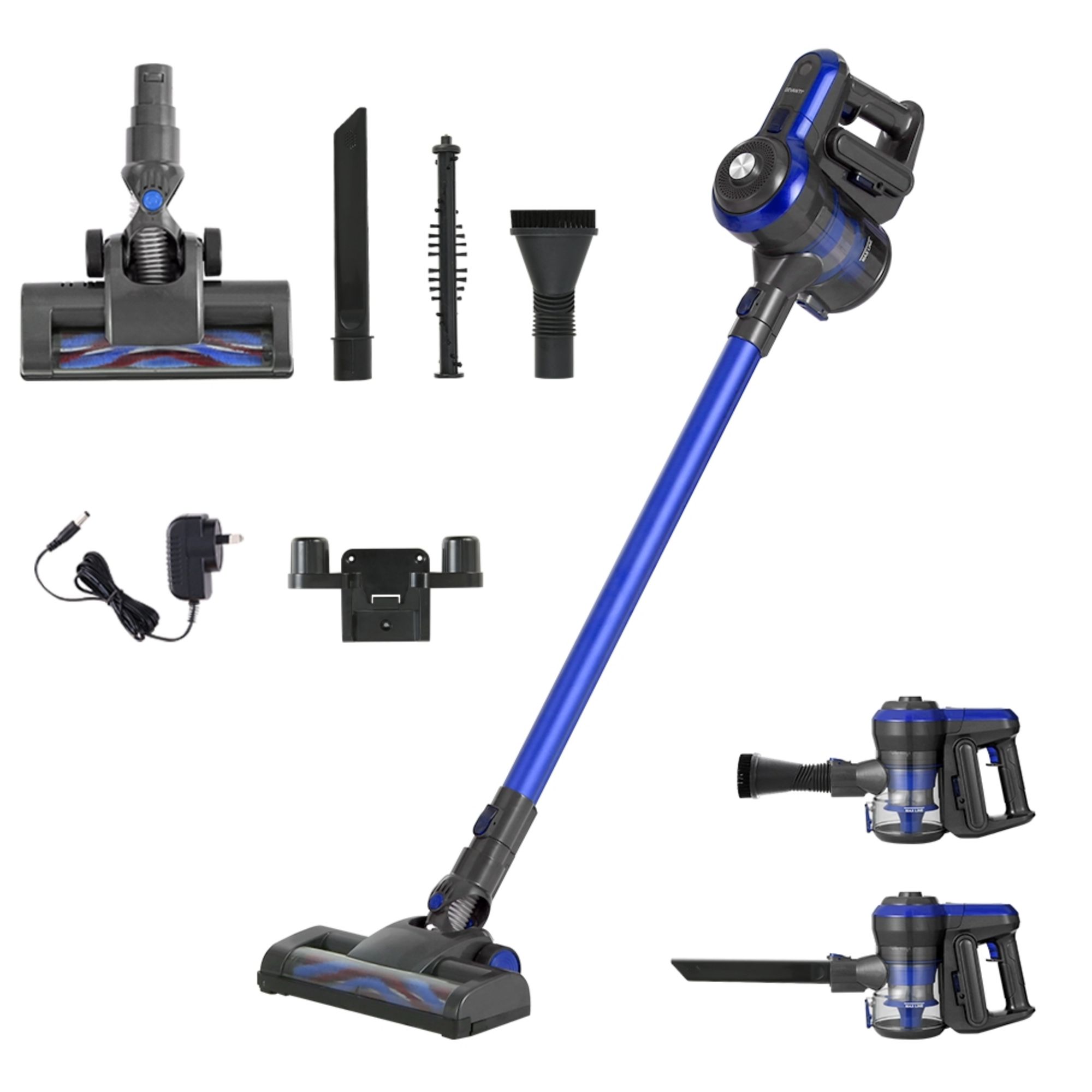 Devanti Brushless Cordless Stick Vacuum Cleaner 250W