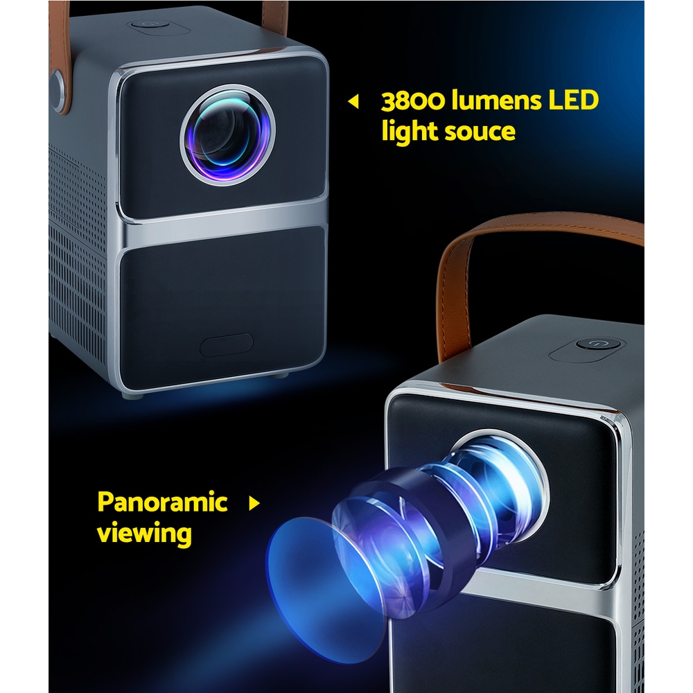 Devanti Portable Mini Video Projector 4K WiFi view 5