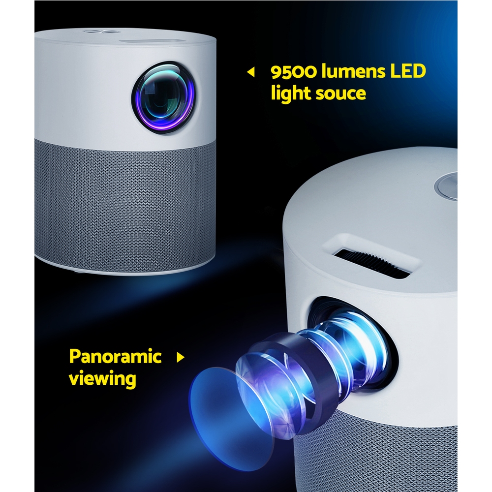 Devanti Portable Mini Video Projector 1080P WiFi view 5