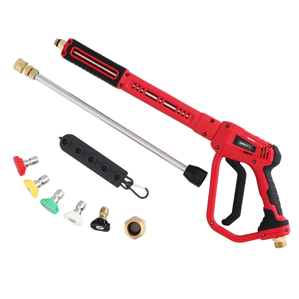 Giantz Pressure Washer Gun 4000PSI with 5 Nozzles