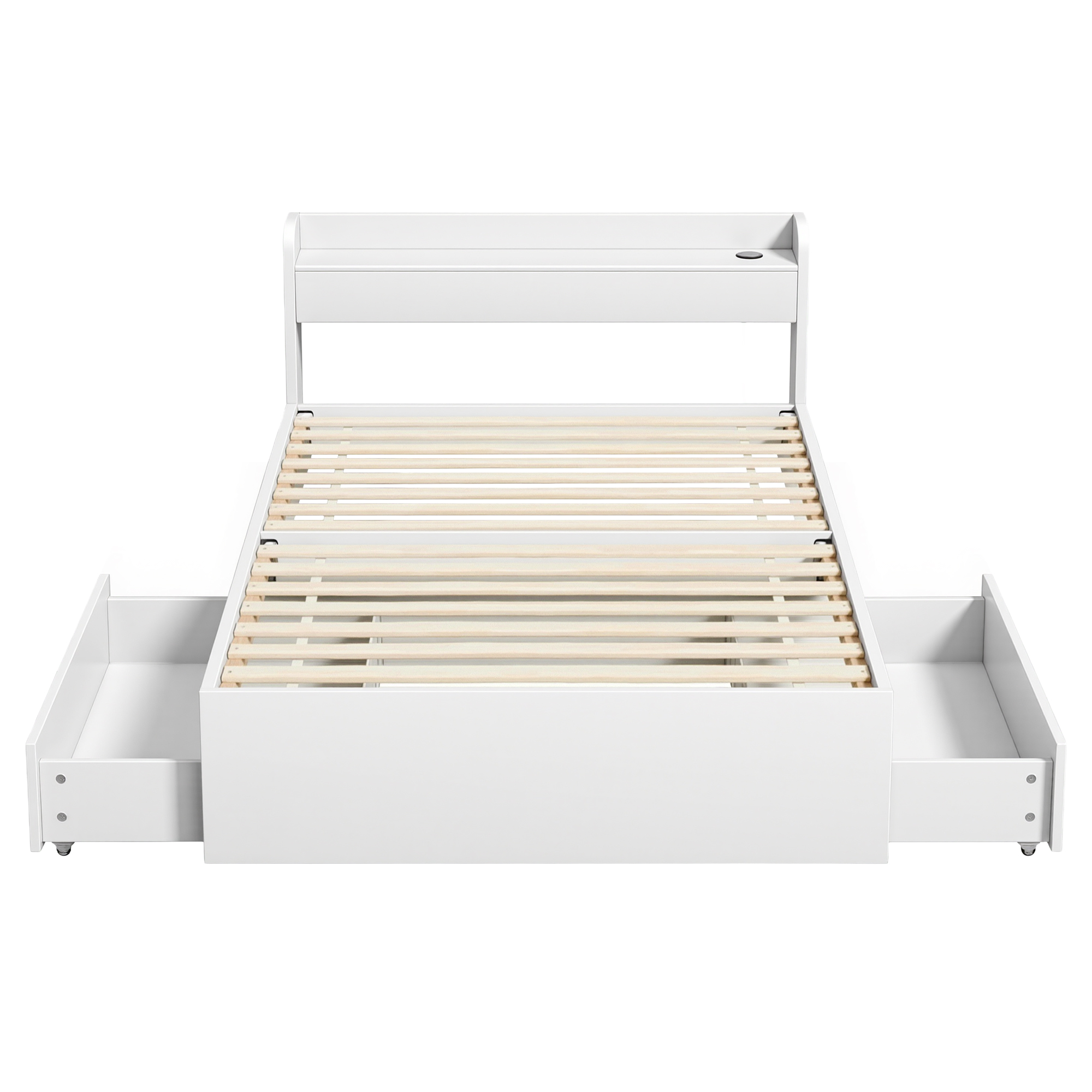 Artiss Aura Bed Frame, Charging Ports, Multiple Colours view 3