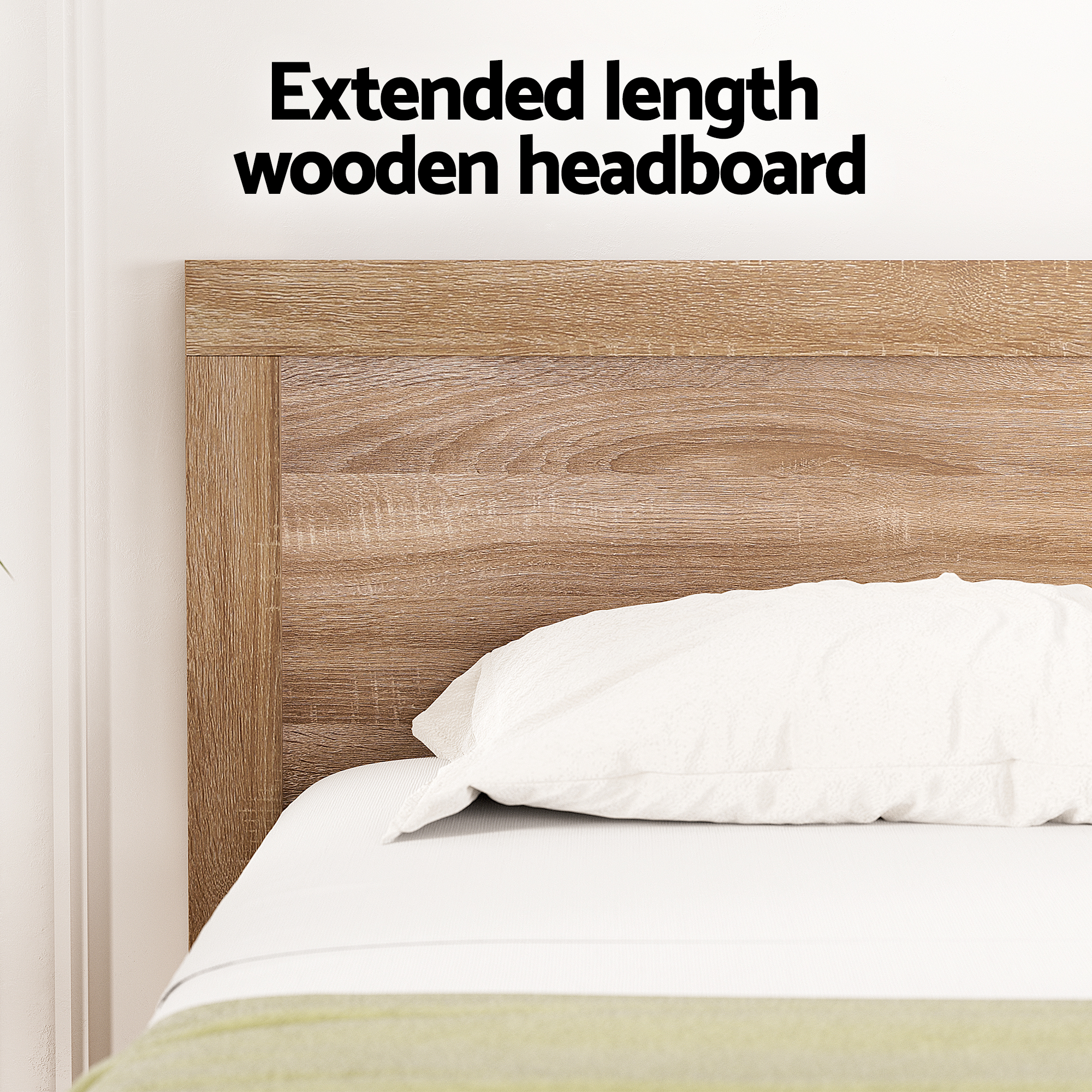 Artiss King Single Wooden Bed Frame view 5