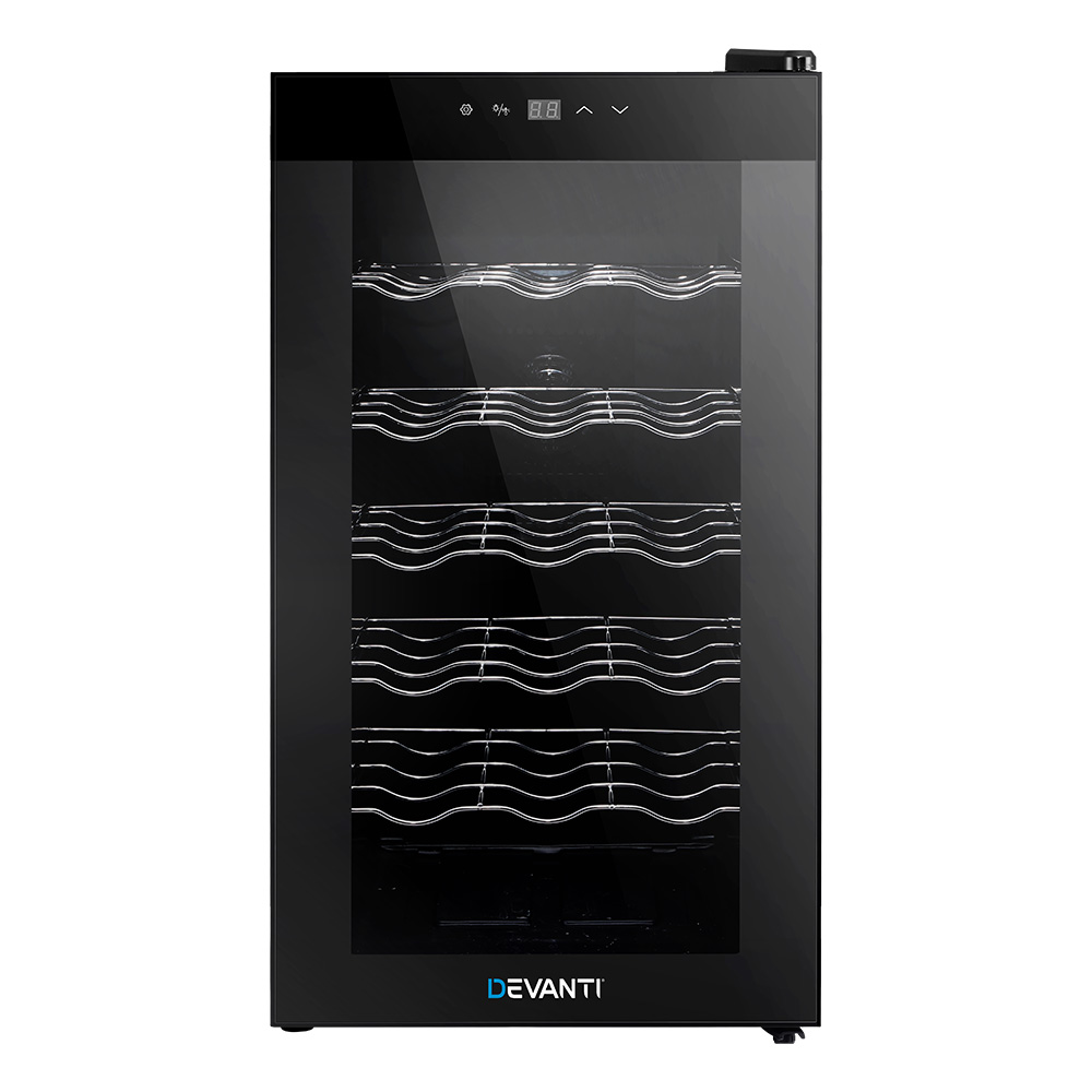 Devanti Wine Fridge Cooler Touch Control view 3