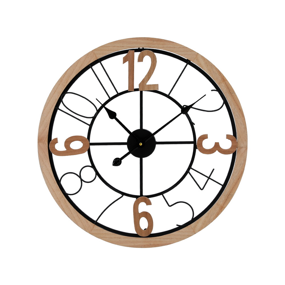 Artiss 60cm Wall Clock with Arabic Numerals