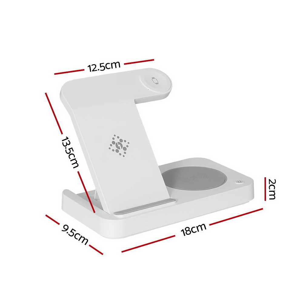 Devanti 4-in-1 Wireless Charger Dock Fast Charging view 2