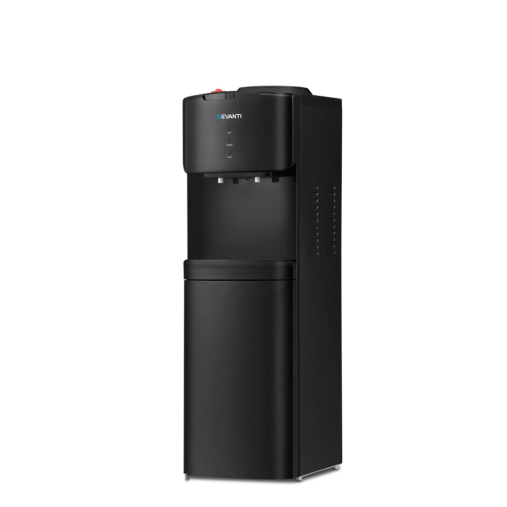 Devanti Water Cooler Dispenser Stand Black view 3