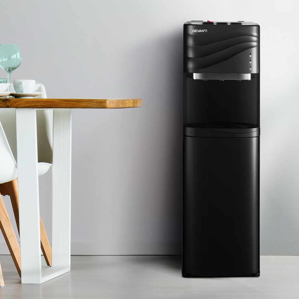 Devanti Bottom Load Water Cooler Dispenser Black