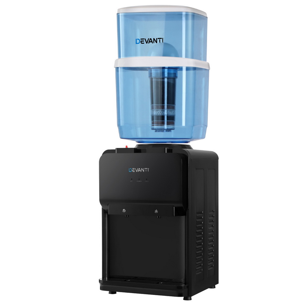 Devanti Compact Bench Top Water Cooler Dispenser 22L