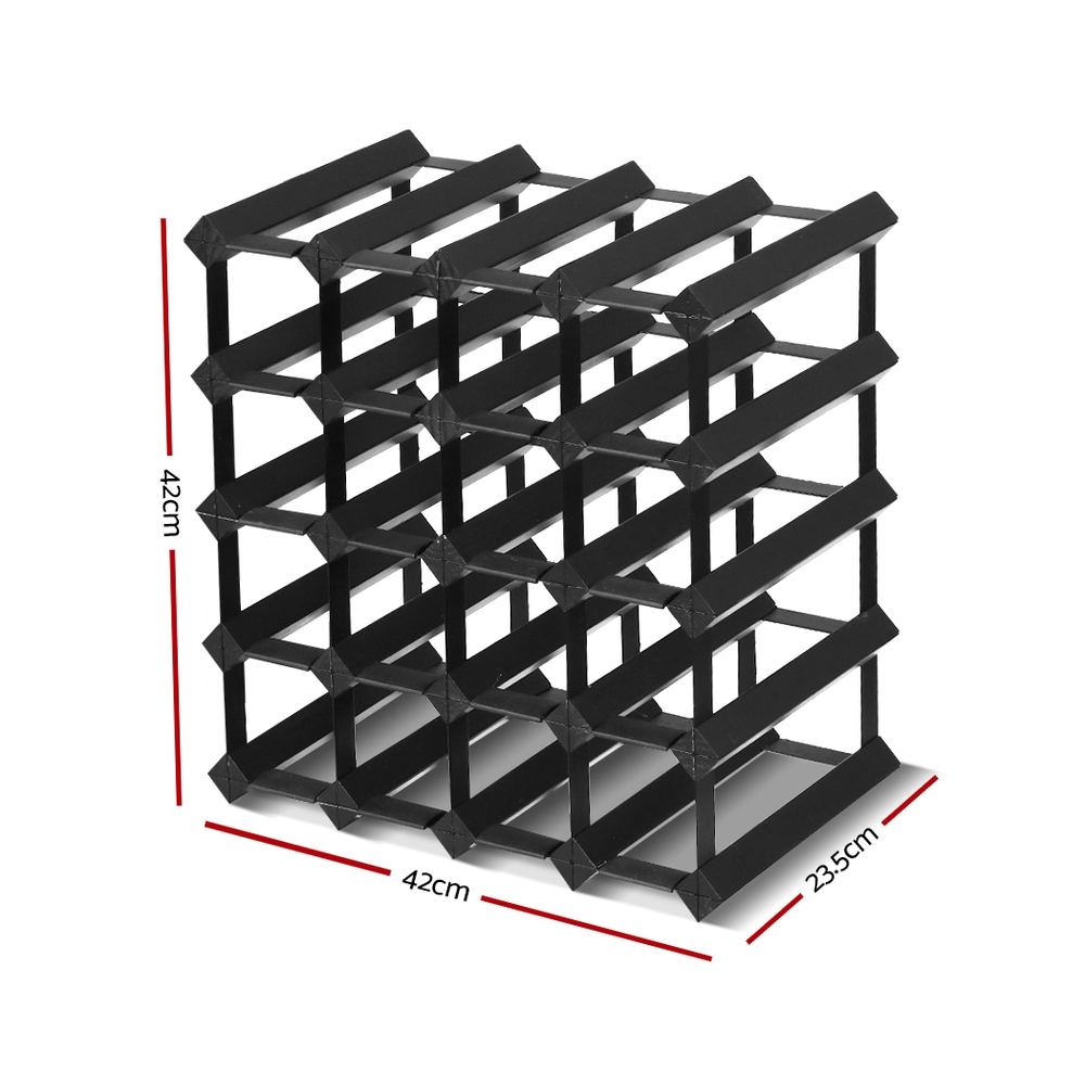 Artiss Pine Wine Rack in Multiple Capacities view 2