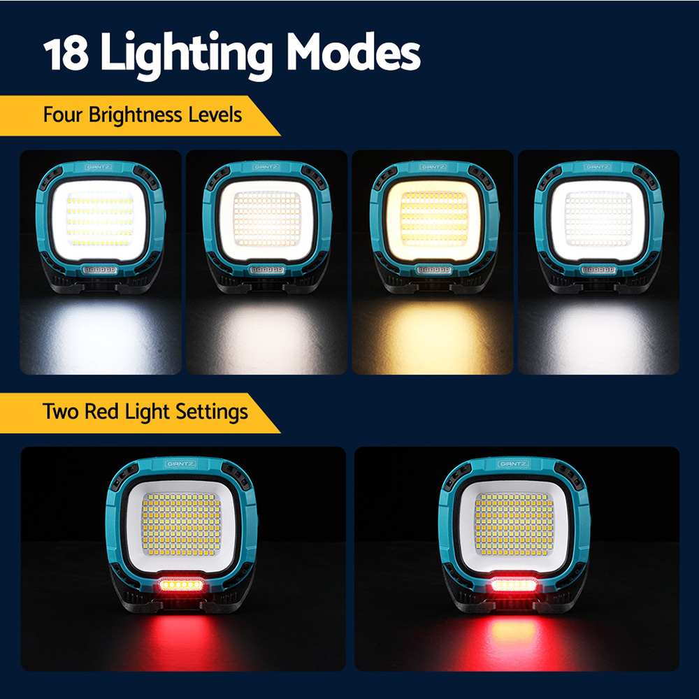 Giantz Rechargeable LED Work Light Magnetic USB view 5
