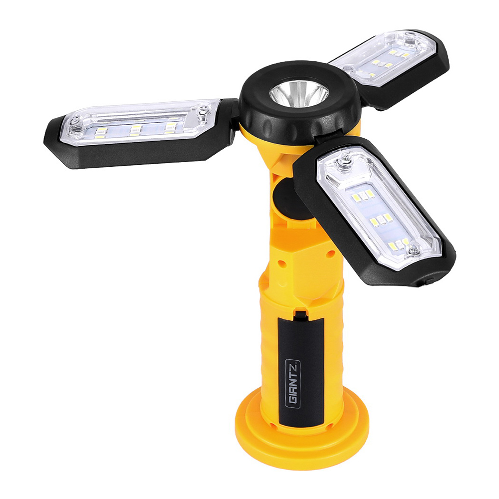 Giantz Folding LED Work Light with Hook USB Charged