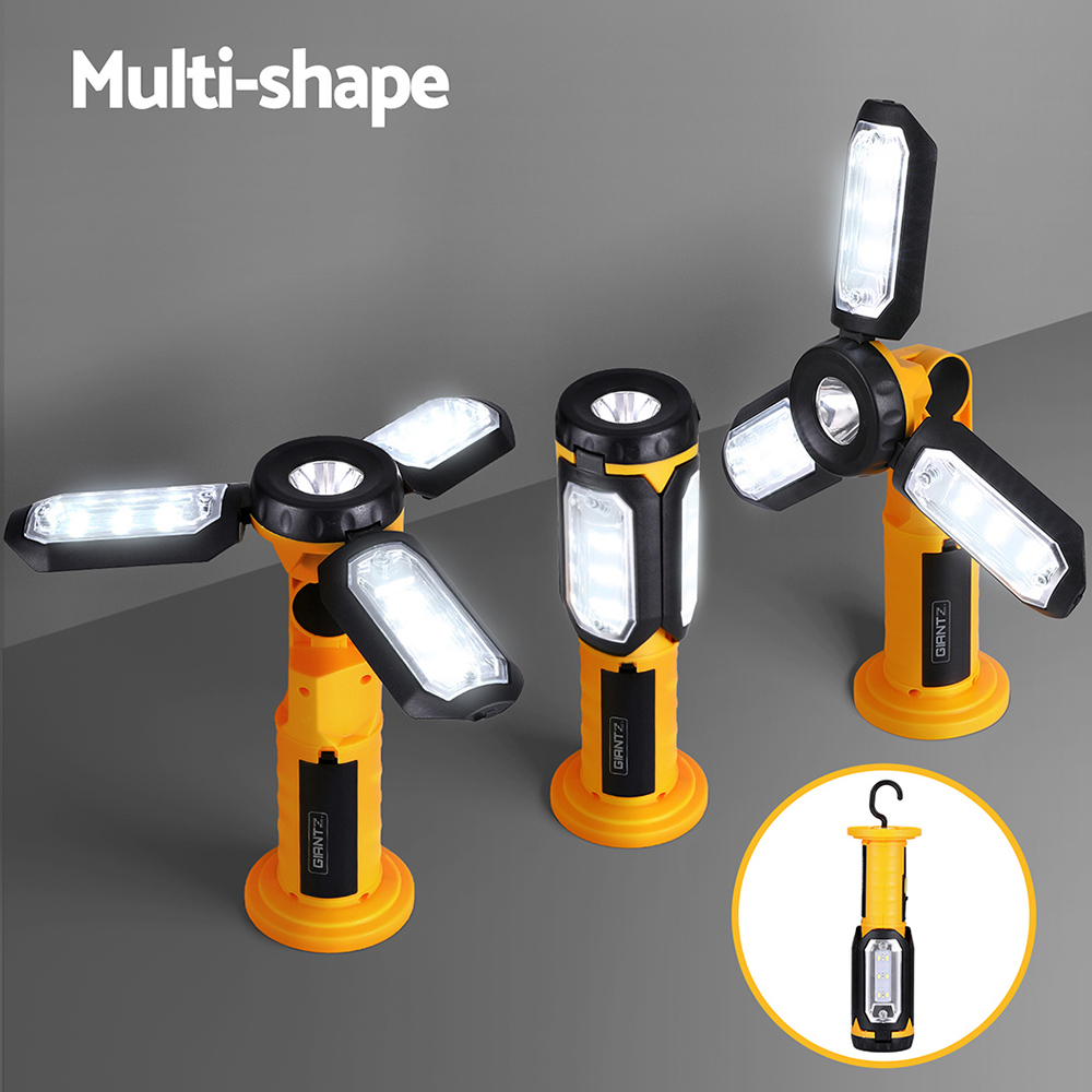 Giantz Folding LED Work Light with Hook USB Charged view 4