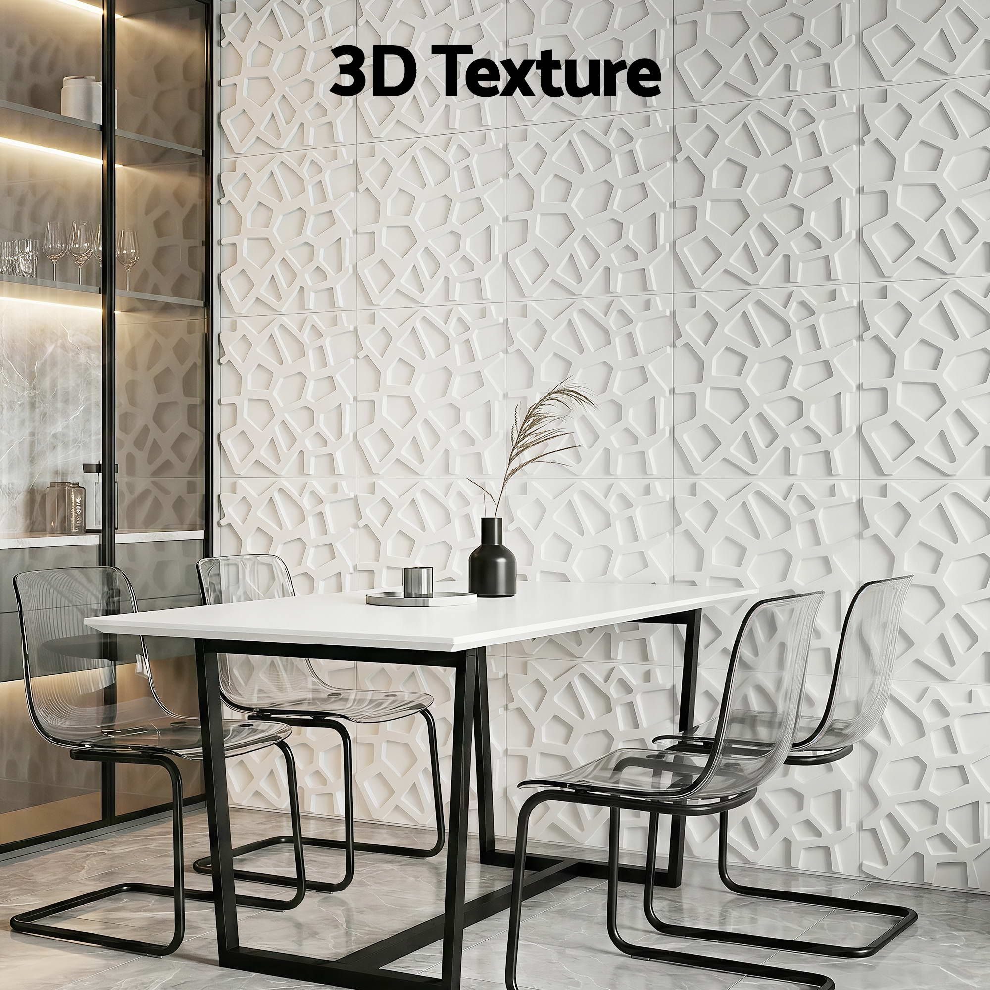 Artiss 3D PVC Wall Panels Set of 15 in 2 Styles view 4