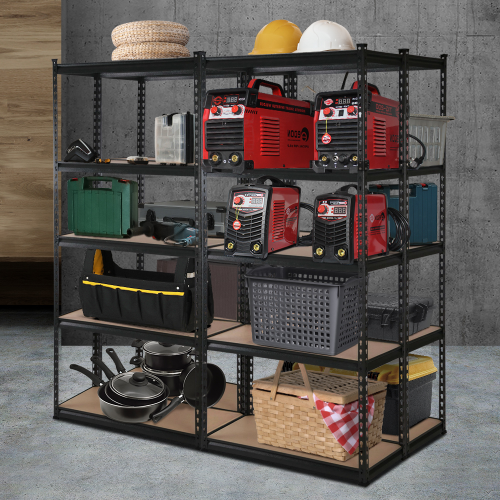 Giantz 4x1.8m Garage Shelving Warehouse Racking, 2 Colours