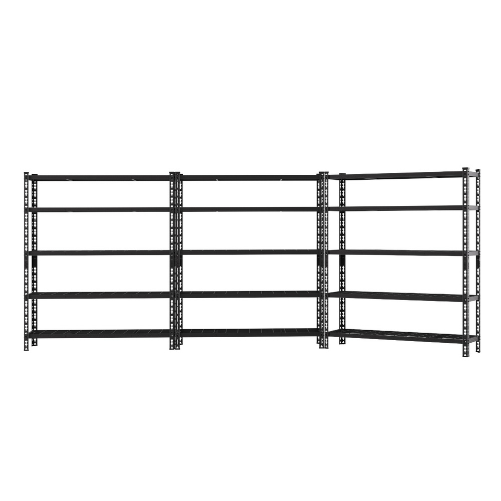 Giantz 5 Tier Garage Shelving Rack 1.2x1.8m, 3 Pack view 3
