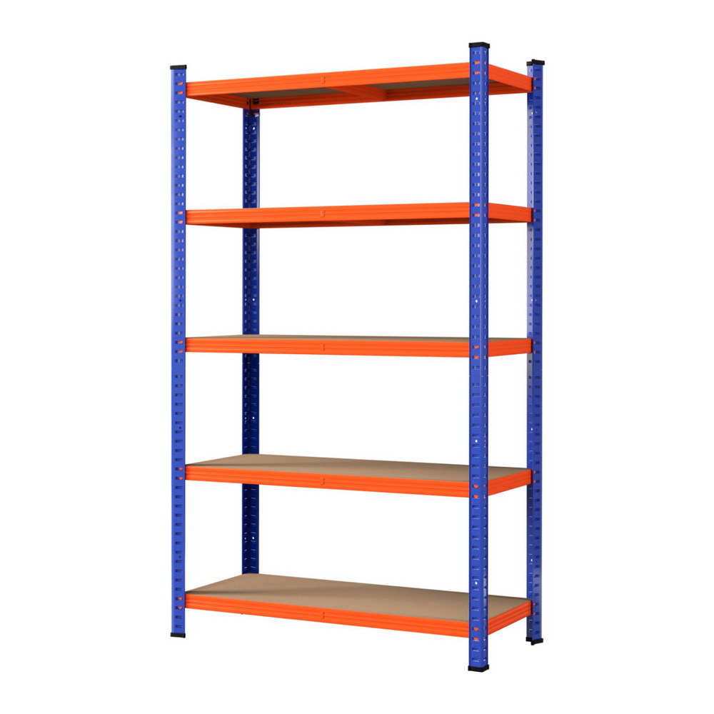 Giantz 5 Tier Garage Shelving Rack 1.8m, 5 Pack