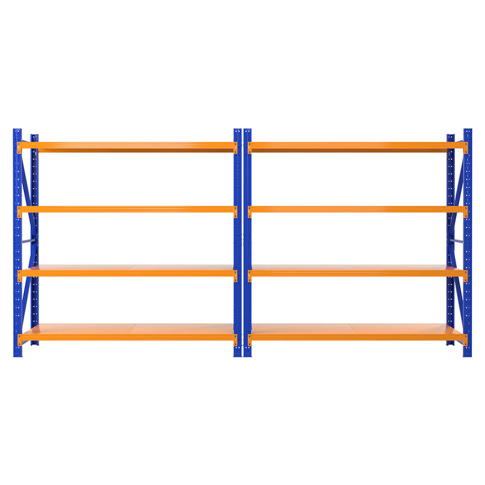 Giantz Warehouse Shelving Rack 4x1.8m Double Bay view 3