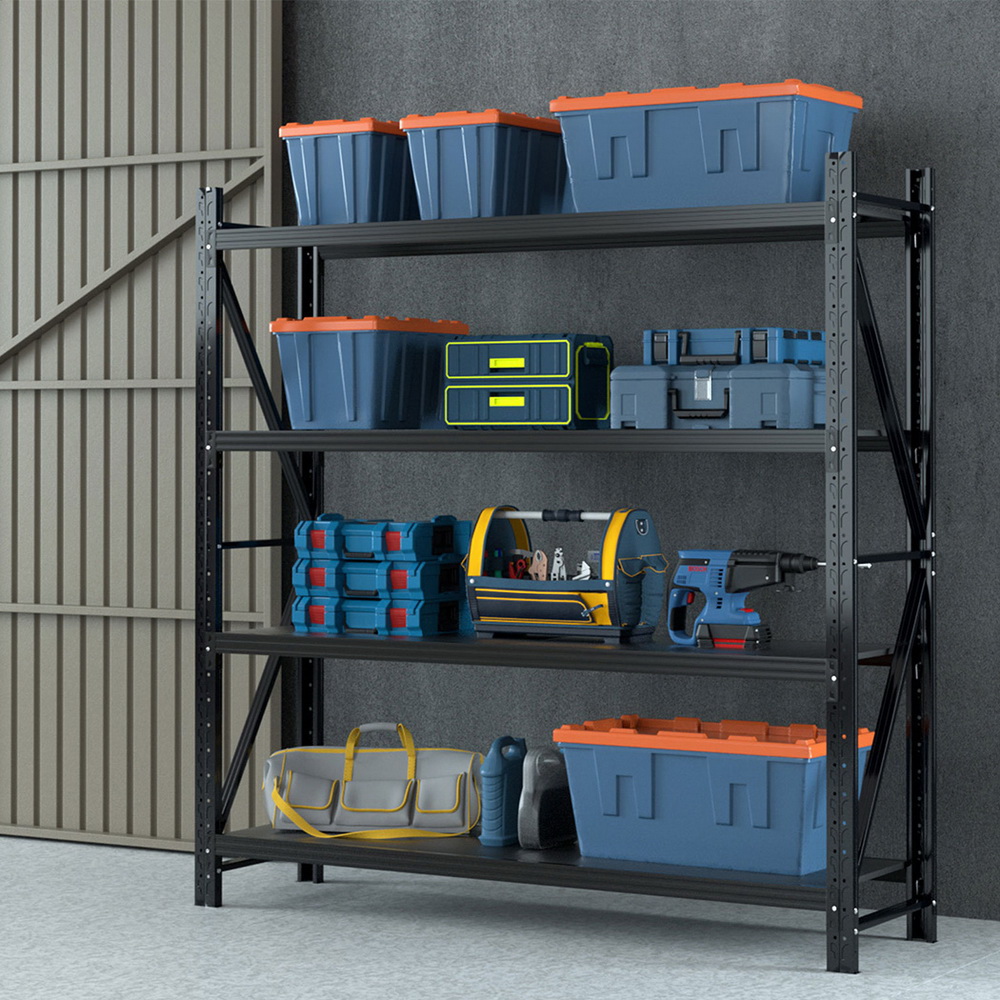 Giantz Warehouse Shelving Garage Rack, Four Bay Sizes