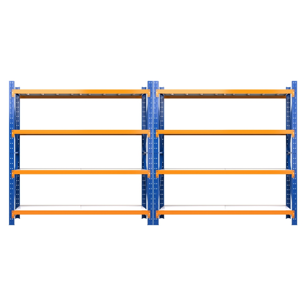 Giantz Garage Shelving Warehouse Rack 4x2m Twin Bay view 3